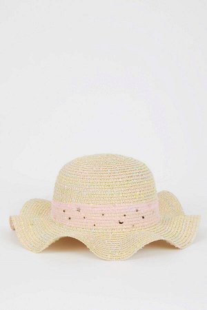 Соломенная шляпа для девочки