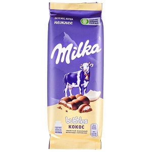 Шоколад Милка Баблс Кокос 92 г