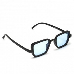 Очки солнцезащитные "Мастер К.", uv 400, 14 х 14 х 4.5 см, линза 3.5 х 5 см, голубые