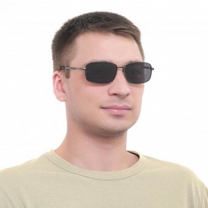 Очки солнцезащитные OneSun, поляризационные, UV 400, 14.5x13x5 см, линза 4x5.5 см, чёрные