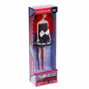 Happy Valley Кукла-модель шарнирная, с набором для создания одежды Fashion дизайн, осень-зима