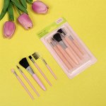 Кисти для макияжа в наборе 5шт &quot;Beauty fashion&quot;