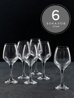 Набор бокалов Pasabahce Isabella, 350 мл, 6 шт, стекло, для вина
