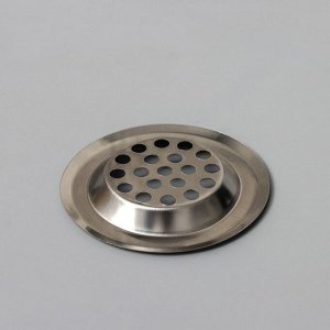 Фильтр-сетка для раковины, d=6 см, нержавеющая сталь