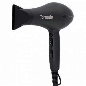 Dewal Профессиональный фен для волос / 03-8010 Grey Pro Tornado, серый, 2300 Вт