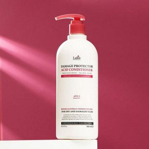 Lador Кондиционер для волос с протеинами шелка / Damaged Protector Acid Conditioner, 900 мл