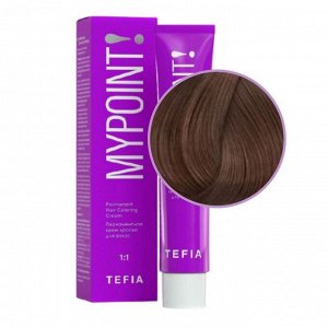 TEFIA Mypoint 7.8 Гель-краска для волос тон в тон / Блондин коричневый, безаммиачная, 60 мл