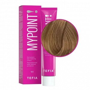 Краска для волос Тефия Mypoint 8.0 Перманентная  для волос / Светлый блондин натуральный, 60 мл EXPS