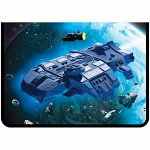 Папка для труда 1 отделение А4 ArtSpace &quot;Galaxy&quot;, пластик, молния вокруг, откид. планка