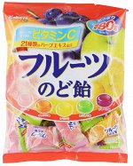 KABAYA Fruits Nodo Ame - сочная фруктовая карамель с витамином С
