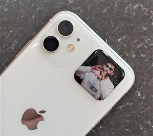 3d стикер из эпоксидной смолы, 3х3 см. Арт С66