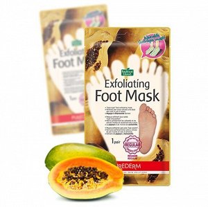 Purederm Exfoliating foot mask regular Отшелушивающая маска для ног