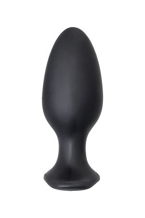 Анальная втулка LOVENSE Hush 2 (L), силикон, черная, 15 см, ? 5,7 см