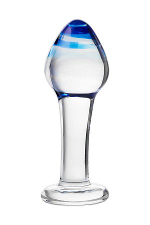 Анальная втулка Sexus Glass, стекло, прозрачная, 11,5 см, ? 4 см