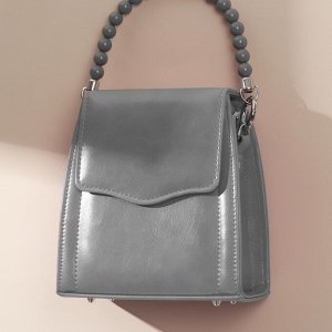 Арт Узор Ручка для сумки, 34 x 1,5 см, цвет серый