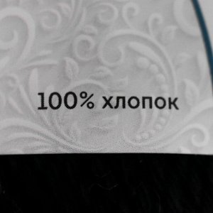 Пряжа "Толстый хлопок" 100 % хлопок 95м/100гр (003 чёрный)