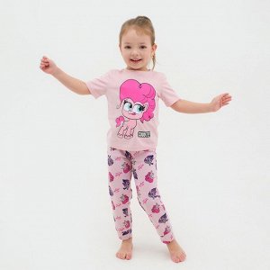Пижама детская для девочки My Little Pony, рост 86-92