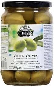 Оливки с косточкой Delpfi