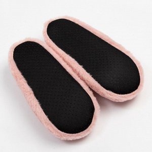 Носки-тапочки женские MINAKU «Love», цвет розовый, размер 36-37 (23 см)