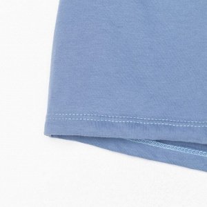 Пижама женская (футболка, шорты) KAFTAN Basic, синяя