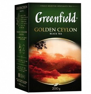 Чай Гринфилд Golden Ceylon, 200г