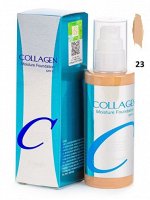 Enough Увлажняющий тональный крем с коллагеном №23(Темный бежевый) Collagen Moisture Foundation SPF15, 100мл