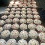 Кулич пасхальный с цукатами