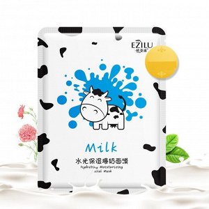 Маска с экстрактом коровьего молока Ezilu milk mask 30ml