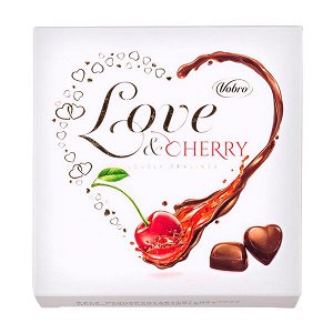 конфеты VOBRO LOVE&CHERRY 198 г 1/12