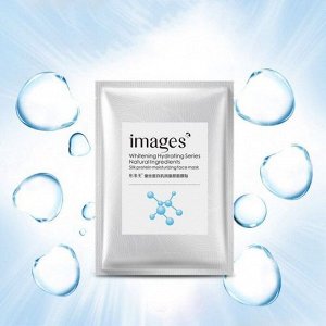 Маска тканевая Whitening Hydrating с протеинами шелка, IMAGES, 30 г.