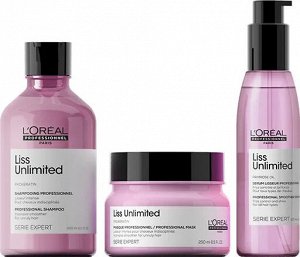 Loreal Professionnel Serie Expert Liss Unlimited Шампунь профессиональный, для непослушных волос, 300 мл, Лореаль Про EXPS