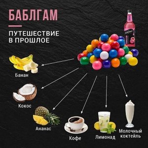Сироп Баблгам Gourmix 1000мл