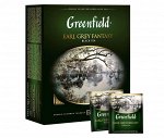 Чай в пакетиках Greenfield Earl Grey Fantasy, черный, ароматизированный, 100 шт