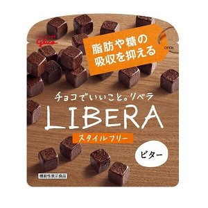 GLICO Libera - кубики горького шоколада