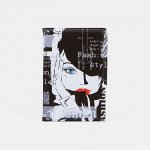 Обложка для паспорта, цвет чёрный, «Fashion»