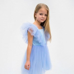 Платье нарядное детское KAFTAN 28 (86-92 см), голубой