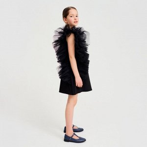 Платье для девочки MINAKU: PartyDress цвет чёрный, рост 146