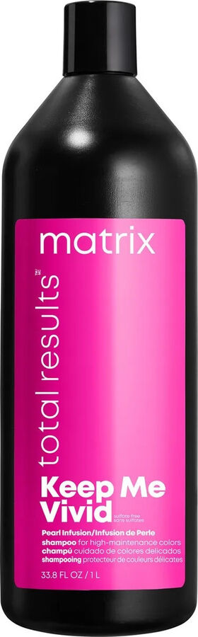 Matrix Total Results Keep Me Vivid Шампунь профессиональный, для деликатного очищения волос, 1000 мл, Матрикс