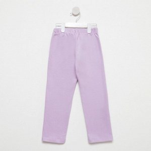 Комплект детский (джемпер, брюки) MINAKU: Casual Collection цвет сирень, рост 104
