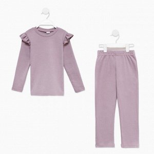 Комплект детский (джемпер, брюки) MINAKU: Casual Collection, цвет лемезит.