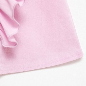 Блузка для девочки MINAKU: Cotton Collection цвет светло-сиреневый.