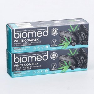Зубная паста Biomed White Complex, 100 мл, 2 шт. в наборе
