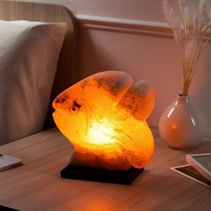 Соляная лампа "Рыбка", цельный кристалл, 22 см, 3-4 кг