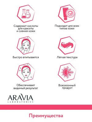 Aravia Крем обновляющий с АНА-кислотами Renew-Skin AHA-Cream, 50 мл. Аравия