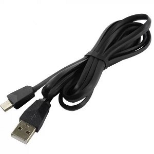 Дата-кабель Smartbuy USB 2.0 - USB TYPE C, черный, длина 1 м (iK-3112 black)