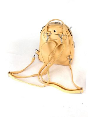 Рюкзак жен искусственная кожа C 190-8871,   (change) 1отд,  1внеш+1внут/карм,  желтый 245423