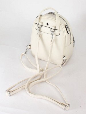 Рюкзак жен искусственная кожа C 190-8871,   (change) 1отд,  1внеш+1внут/карм,  молочный 245425