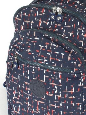 Рюкзак жен текстиль BoBo-1302-2,  1отд,  5внеш,  4внут/карм,  синий 245333