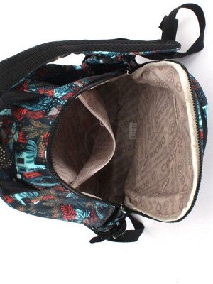 Рюкзак жен текстиль BoBo-1302-2,  1отд,  5внеш,  4внут/карм,  синий 245356