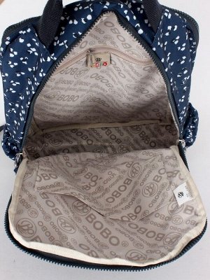 Рюкзак жен текстиль BoBo-1304-1,  2отд,  4внеш,  4внут/карм,  синий 245329